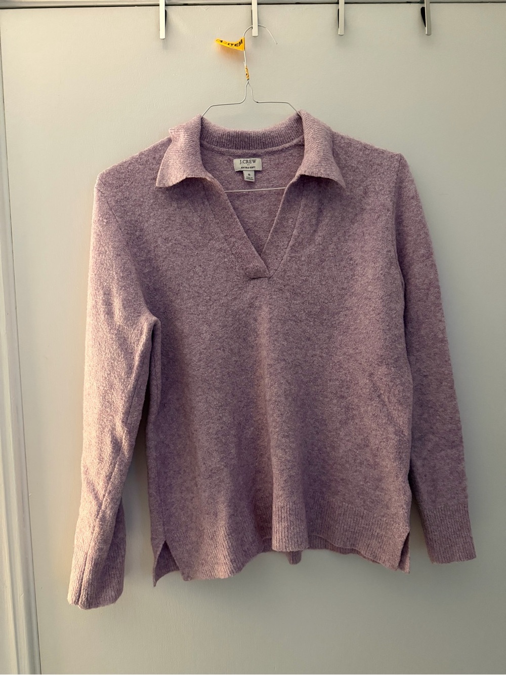 J. Crew Extra-Soft Lavender Pullover Sweater